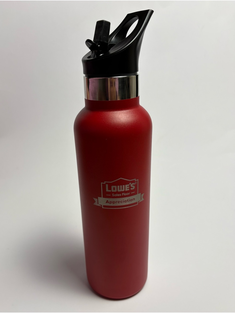 Red Stainless Steel Insulated Water Bottle